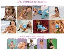 Tablet Screenshot of little-girl.preteen-angels.net